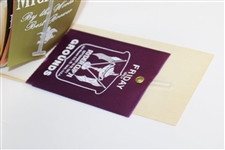 1971 Ryder Cup Old Warson C.C. (5) Tickets in Booklet Monday through Friday Unused 