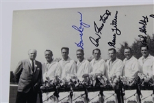 1963 Ryder Cup Team USA Signed Photo Beckett #AC74309