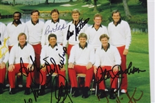 1985 Ryder Cup Team USA Signed Photo Beckett# AC74311