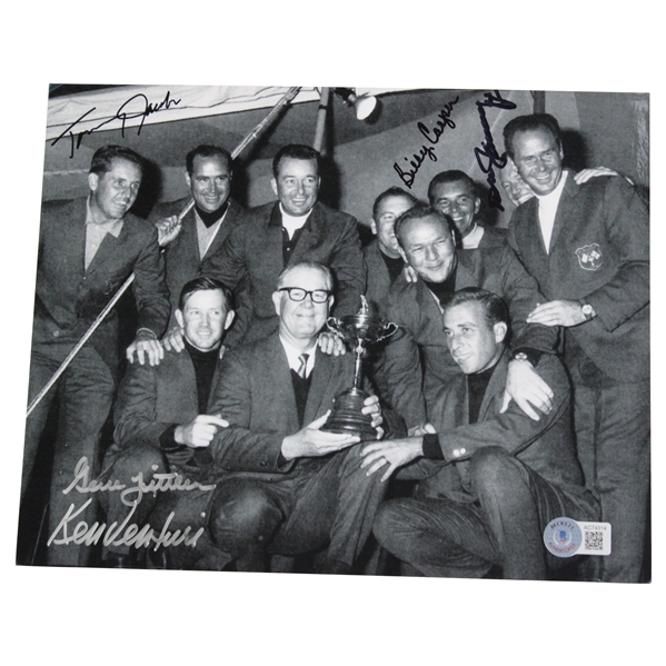 1965 Ryder Cup Team USA Signed Photo Beckett# AC74314