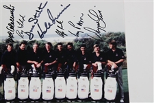 1991 Ryder Cup Team USA Signed Photo Beckett# AC74312