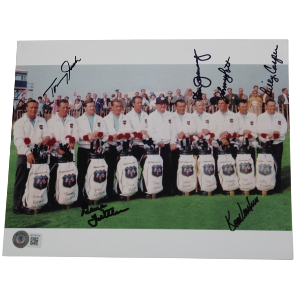 1965 Ryder Cup Team USA Signed Photo Beckett# AC74313