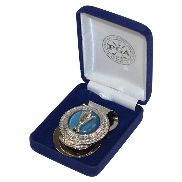 2012 Senior PGA Championship at Harbor Shores Jeweled Money Clip in Box