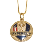 2012 Ryder Cup at Medinah C.C. Necklace in Blue Box