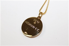 2012 Ryder Cup at Medinah C.C. Necklace in Blue Box