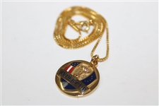2012 Ryder Cup at Medinah C.C. Necklace in Blue Box