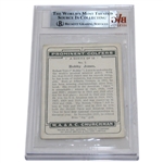 1931 Churchmans Prominent Golfers Bobby Jones #5 Card Beckett Graded 3 #0015522172