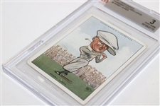 1931 Churchmans Prominent Golfers Bobby Jones #5 Card Beckett Graded 3 #0015522172