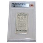 1928 Churchmans Men of The Moment Bobby Jones #27 Beckett Graded 4 #0015522168