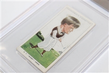1928 Churchmans Men of The Moment Bobby Jones #27 Beckett Graded 4 #0015522168