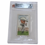 1931 Churchmans Prominent Golfers Bobby Jones (Small) #25 Beckett Graded 3 #0015522171