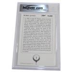 1992 Mueller Enterprises Golf's Greatest Bobby Jones #1 Beckett Graded 8.5 #0015522153