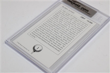 1992 Mueller Enterprises Golf's Greatest Bobby Jones #1 Beckett Graded 8.5 #0015522153
