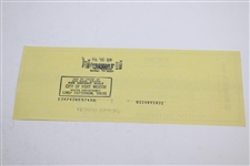 Ben Hogan Signed Bank One Check to Forth Worth Water Department JSA ALOA
