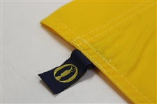 Zach Johnson Signed 2015 The OPEN at St Andrews Flag JSA ALOA - “To, Bob”