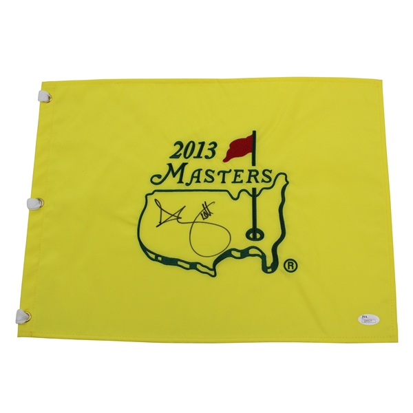 Adam Scott Signed 2013 Masters Embroidered Flag JSA COA #Q49577