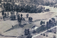 Augusta National Aerial Presentation Photo - Framed