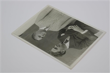 1930 Bobby Jones with Joe Kirkwood Wire Photo - Newly Crowned Grand Slam Champion