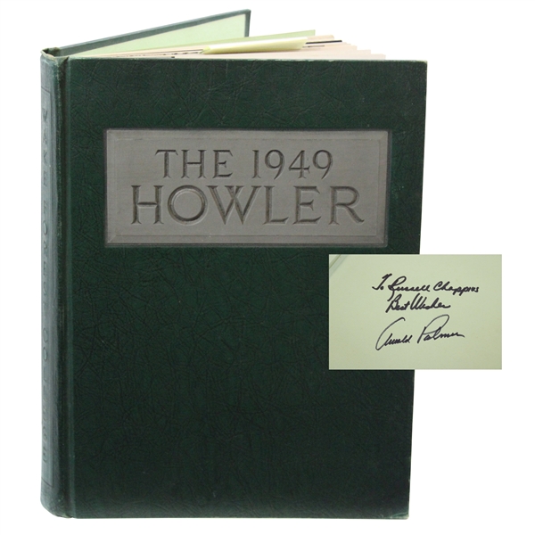 Arnold Palmer Signed 1949 "The Howler" Wake Forest Year Book PSA/DNA #AK46922