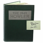 Arnold Palmer Signed 1949 "The Howler" Wake Forest Year Book PSA/DNA #AK46922