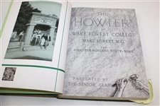 Arnold Palmer Signed 1949 The Howler Wake Forest Year Book PSA/DNA #AK46922