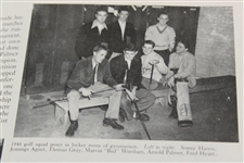 Arnold Palmer Signed 1949 The Howler Wake Forest Year Book PSA/DNA #AK46922