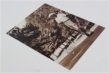 Ben Hogan Signed Leaning On A Golf Club Photo JSA# BB46926
