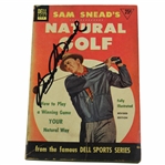 Sam Snead Signed Natural Golf Dell Revised Edition Book JSA# VV26996