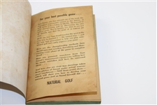 Sam Snead Signed 'Natural Golf' Dell Revised Edition Book JSA# VV26996