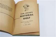 Sam Snead Signed 'Natural Golf' Dell Revised Edition Book JSA# VV26996