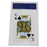 1978 Sports Deck Arnold Palmer King of Spades Card PSA Graded Mint 9 #14799626