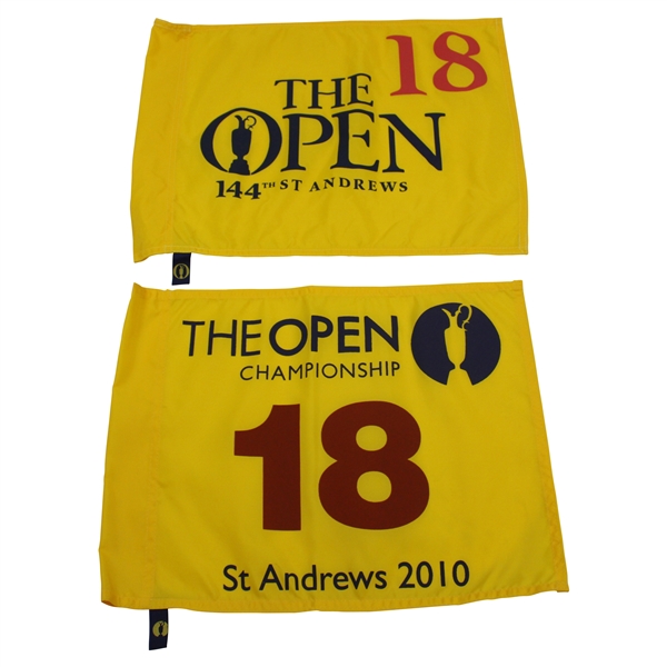 2010 & 2015 The Open Championship at St. Andrews Screen Flags