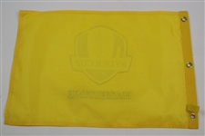2016 Ryder Cup at Hazeltine Yellow Screen Flag 