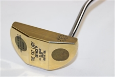 Frankie Minoza 1995 Daikyo Open Winner The Fat Lady Swings Gold Putter