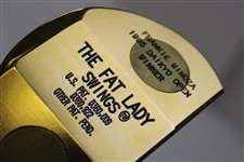 Frankie Minoza 1995 Daikyo Open Winner The Fat Lady Swings Gold Putter