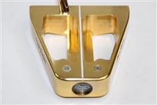 Vijay Singh 2004 Shell Houston Open Macgregor Gold Putter 