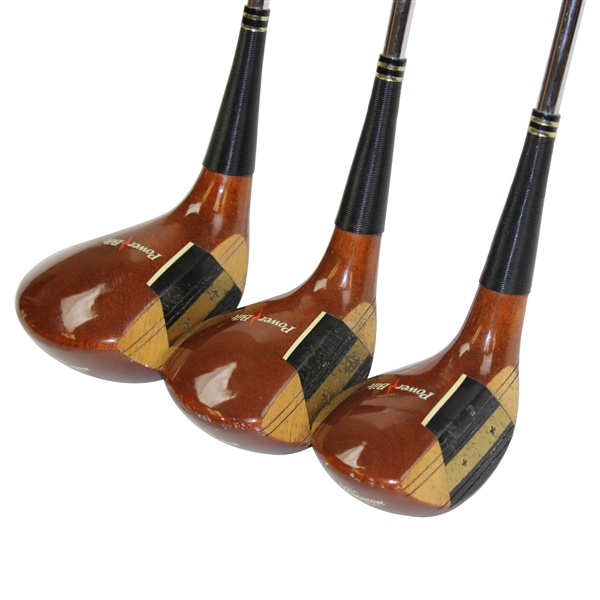 Power Bilt Citation USA Persimmon Driver, 3 & 5 Woods
