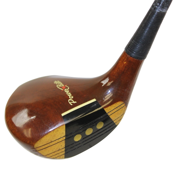 Power Bilt Citation Genuine Persimmon Driver Green/Black Grip