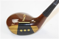 Power Bilt Citation Genuine Persimmon Driver Green/Black Grip
