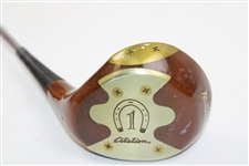Power Bilt Citation Genuine Persimmon Driver Green/Black Grip