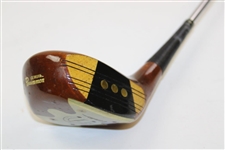 Power Bilt Citation Genuine Persimmon Driver Green/Black Grip