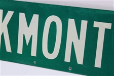 Oakmont Drive Green Reflective Double-Sided Street Sign