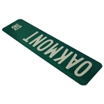 Oakmont Drive Green Reflective Double-Sided Street Sign