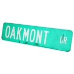 Oakmont Drive Green Reflective Double-Sided Street Sign