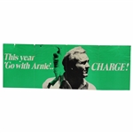 This Year Go with Arnie Charge! Foldout Arnold Palmer Poster