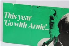 This Year 'Go with Arnie' Charge! Foldout Arnold Palmer Poster