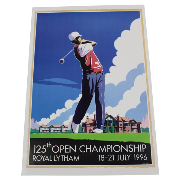 1996 The Open Championship at Royal Lytham Poster by A.P. Jones