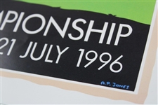 1996 The Open Championship at Royal Lytham Poster by A.P. Jones