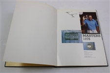 Gary Player Signed 1978 Masters Tournament Green Annual Book JSA ALOA