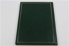 Gary Player Signed 1978 Masters Tournament Green Annual Book JSA ALOA